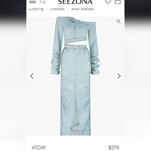 Atoir Loren Dress in Ocean NWT